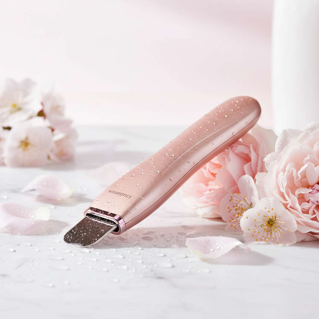 LUMÉA™ PureGlow — Spatule Ultrasonique Nettoyante